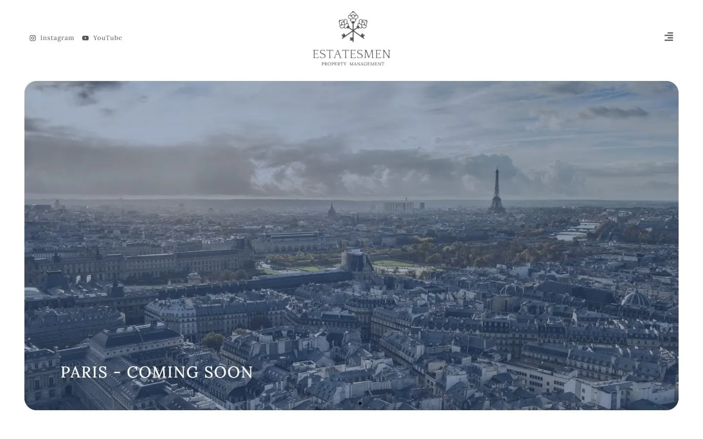 Estatesmen — desktop view