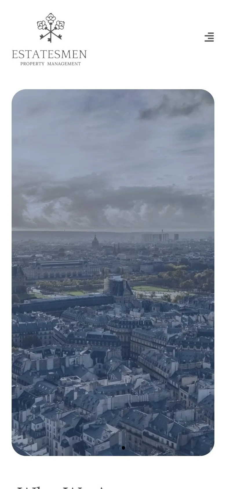 Estatesmen — mobile view